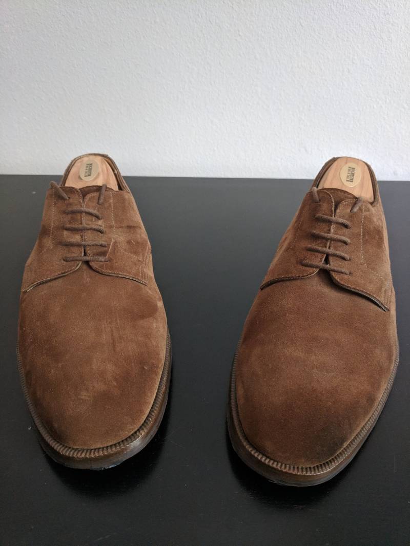 Mittelbraun Wildleder Schuhe Größe 10 von LoveshackByAngel