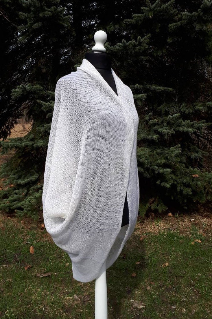 Kid Mohair Seide Strickjacke Übergroße Strick Braut Wrap Kid Mohair Seide Strickjacke Übergroße Strick Braut Wrap von LovesomeKnittings