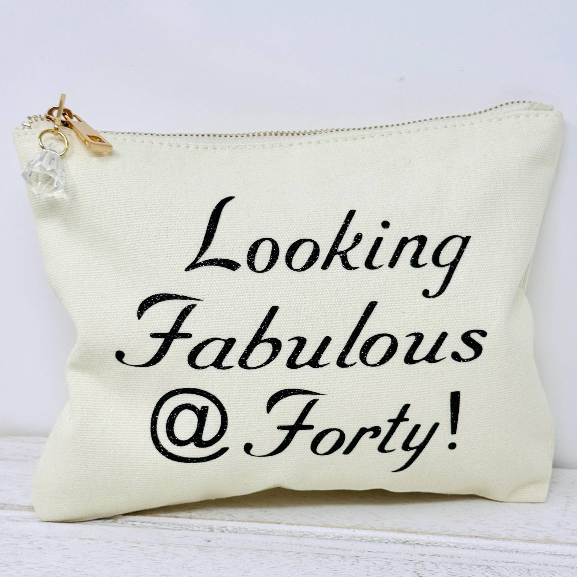 40. Geburtstag Tasche, Benutzerdefinierte Make Up, Geschenk Zum Geburtstag, Spezieller Personalisiertes 40. Geburtstag Tasche, Benutzerdefinierte Make Up, Geschenk Zum Geburtstag, Spezieller Personalisiertes von Lovethelinks