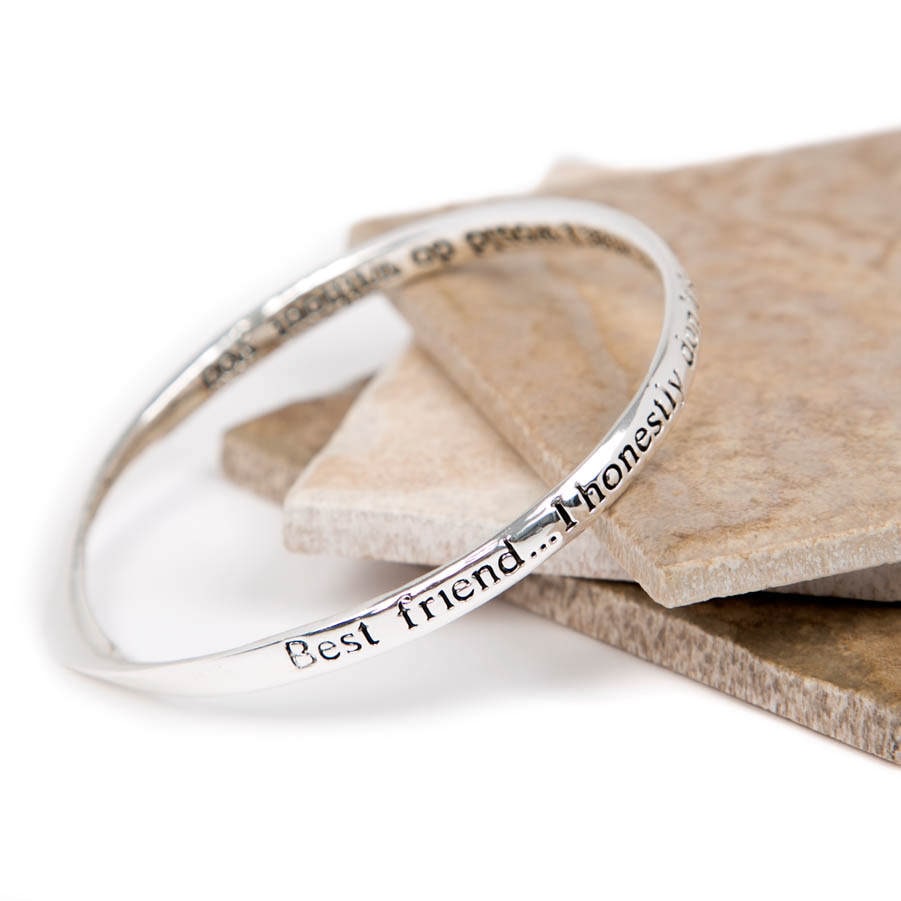 Beste Freundin Inspirierender Sentimental Message Armreif, Spruch Schmuck, Freundschaftsgeschenk, Geschenk Für Sie Beste Freundin Inspirierender Sentimental Message Armreif, Spruch Schmuck, Freundschaftsgeschenk, Geschenk Für Sie von Lovethelinks