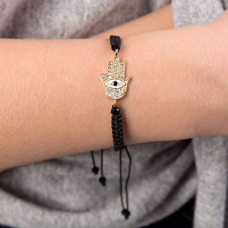 Hamsa Hand Sterling Silber Armband Freundschaftsschmuck Hamsa Hand Sterling Silber Armband Freundschaftsschmuck von Lovethelinks