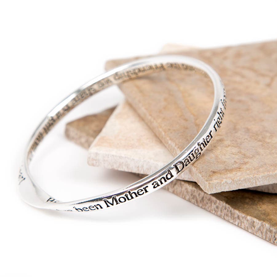 Mutter Tochter Armreif Versilbert Mit Zitat Mutter Tochter Armreif Versilbert Mit Zitat von Lovethelinks