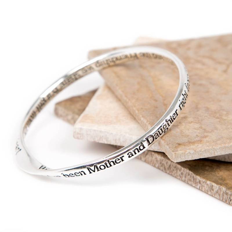 Mutter Tochter Armreif Versilbert Mit Zitat Mutter Tochter Armreif Versilbert Mit Zitat von Lovethelinks