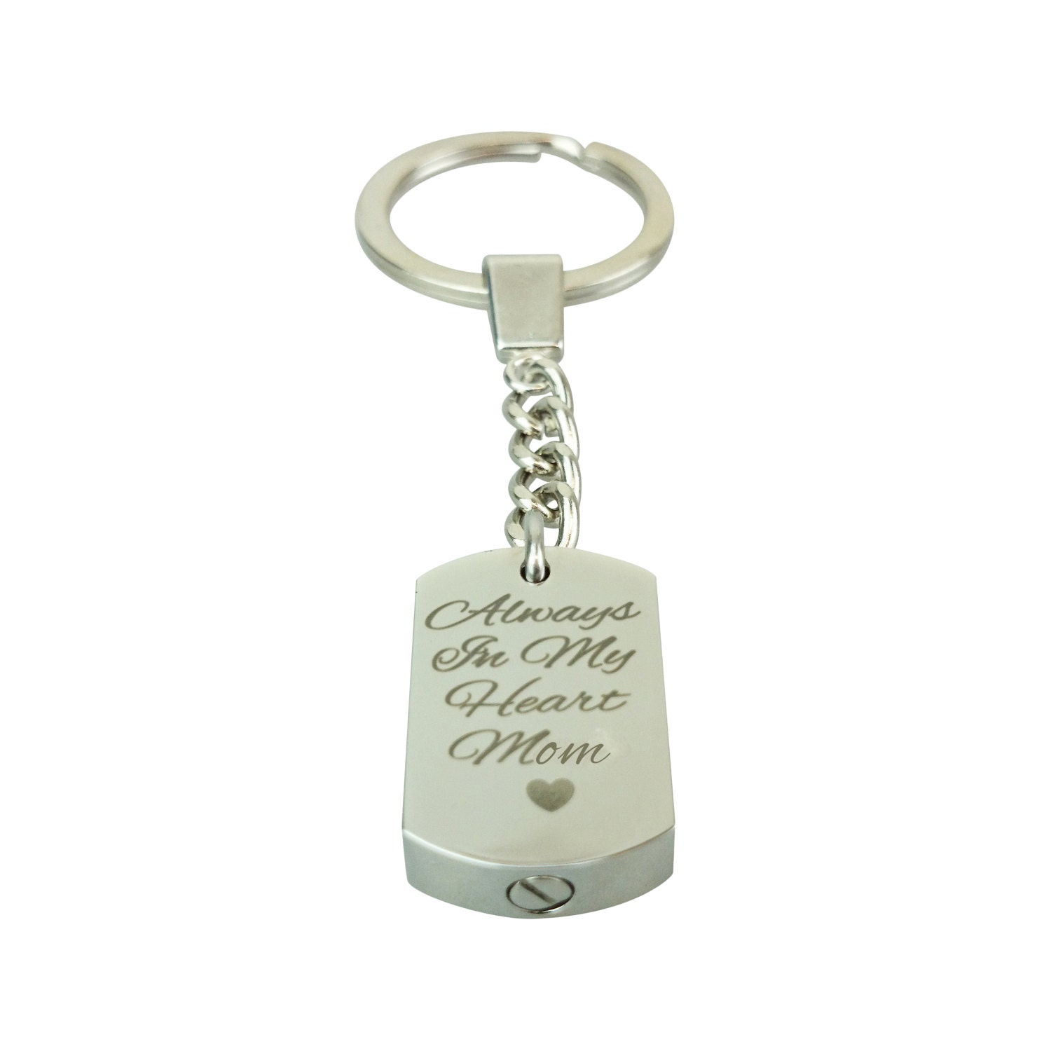 Always in My Heart Mutter Urne Schlüsselanhänger - Memorial Ash Keepsake Cremation Gravur Always in My Heart Mutter Urne Schlüsselanhänger - Memorial Ash Keepsake Cremation Gravur von LovetoTreasure