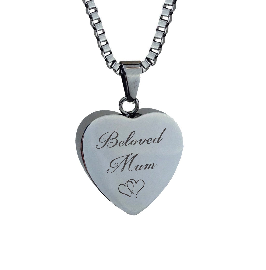 Geliebte Mama Herzen Urne Anhänger - Gedenkasche Cremation Andenken Gravur Geliebte Mama Herzen Urne Anhänger - Gedenkasche Cremation Andenken Gravur von LovetoTreasure