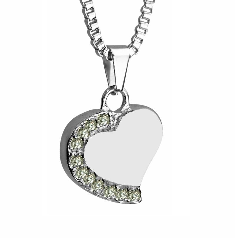 Herz Mit Kristallen Urne Anhänger - Gedenkasche Andenken Schmuck Personalisierte Gravur Herz Mit Kristallen Urne Anhänger - Gedenkasche Andenken Schmuck Personalisierte Gravur von LovetoTreasure