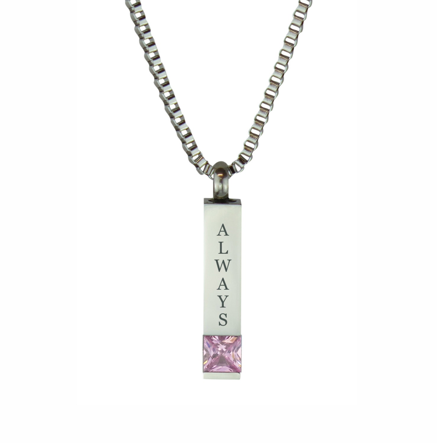 Immer Quantum Pink Kristall Urne Anhänger - Gedenkasche Andenken Schmuck Personalisierte Gravur Immer Quantum Pink Kristall Urne Anhänger - Gedenkasche Andenken Schmuck Personalisierte Gravur von LovetoTreasure