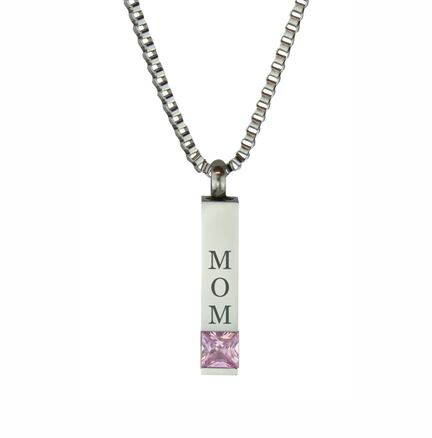 Mom Quantum Pink Kristall Urne Anhänger - Gedenkasche Andenken Schmuck Personalisierte Gravur Mom Quantum Pink Kristall Urne Anhänger - Gedenkasche Andenken Schmuck Personalisierte Gravur von LovetoTreasure