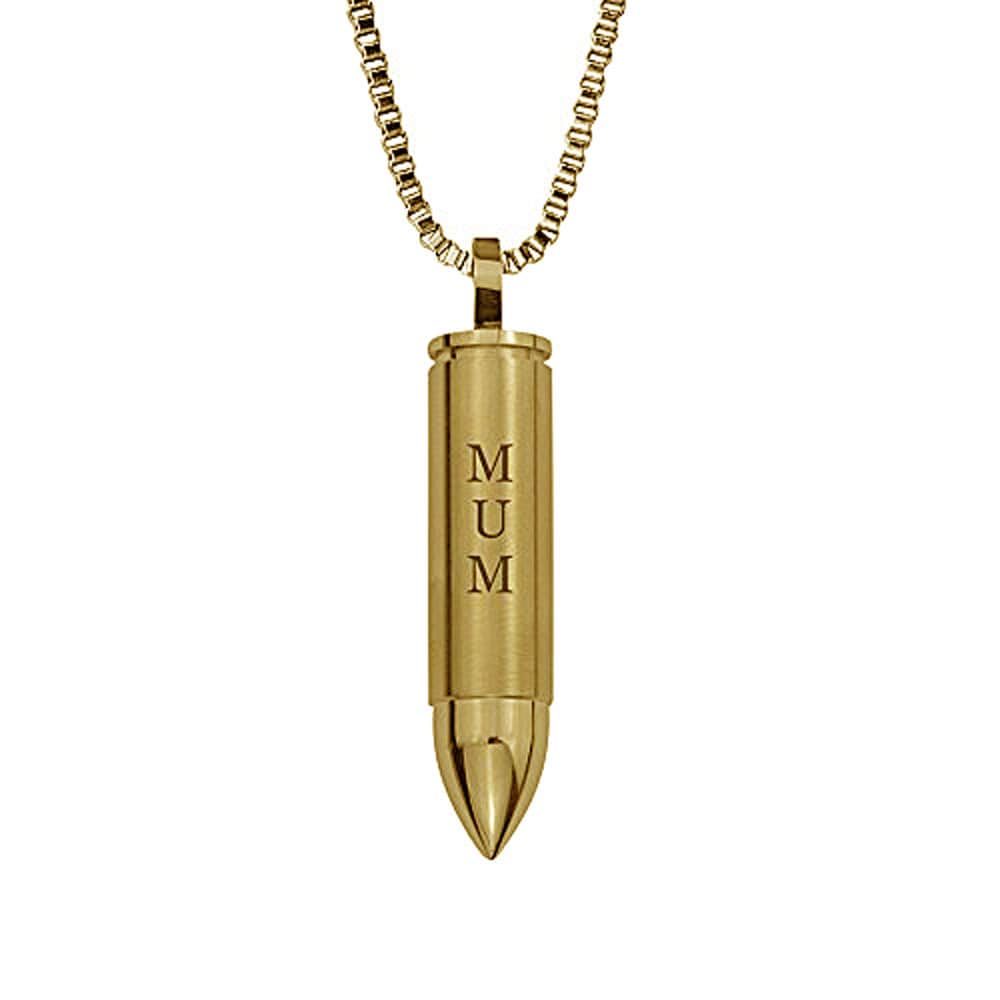 Mum Kugel Gold Urne Anhänger - Gedenkstätte Asche Andenken Schmuck Personalisierte Gravur Mum Kugel Gold Urne Anhänger - Gedenkstätte Asche Andenken Schmuck Personalisierte Gravur von LovetoTreasure