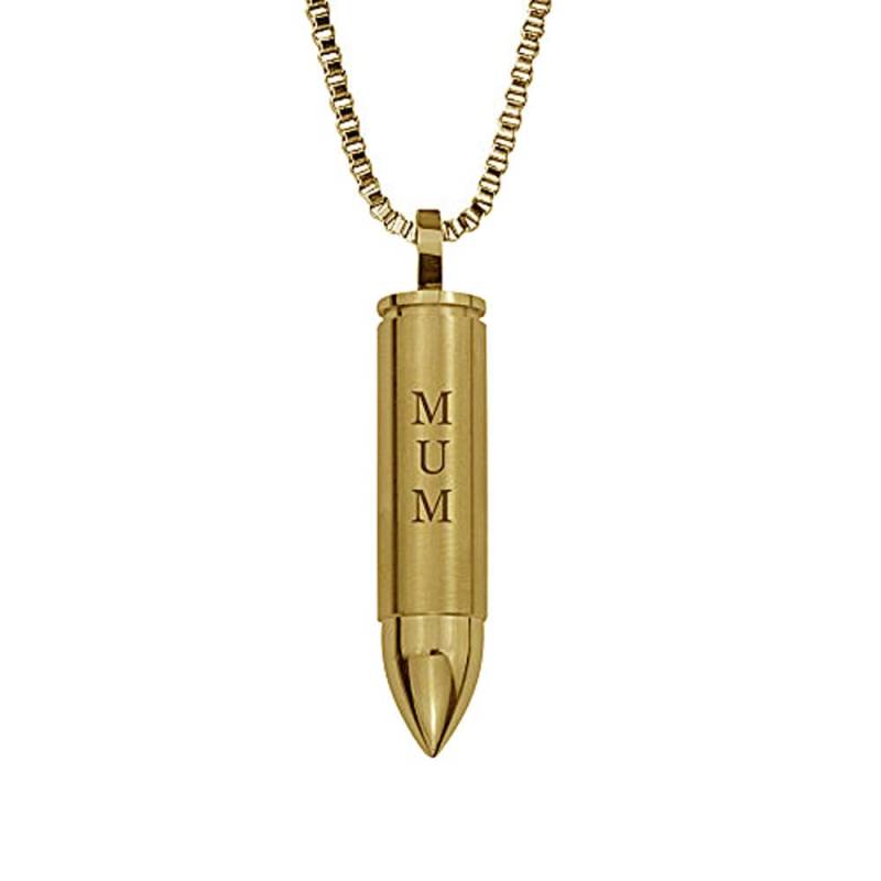 Mum Kugel Gold Urne Anhänger - Gedenkstätte Asche Andenken Schmuck Personalisierte Gravur Mum Kugel Gold Urne Anhänger - Gedenkstätte Asche Andenken Schmuck Personalisierte Gravur von LovetoTreasure