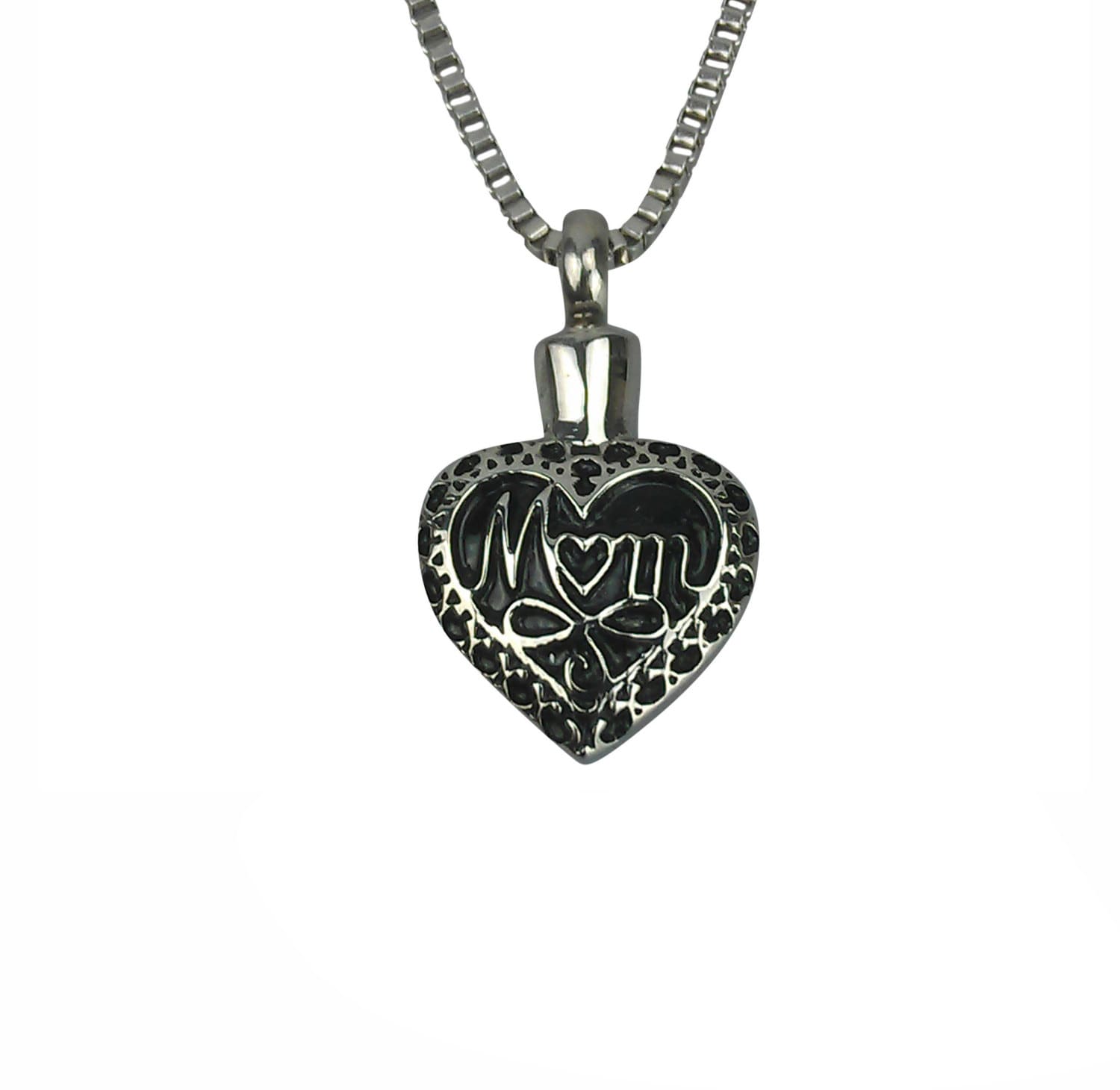 Mutter Herz Urne Anhänger - Gedenkasche Andenken Schmuck Personalisierte Gravur Mutter Herz Urne Anhänger - Gedenkasche Andenken Schmuck Personalisierte Gravur von LovetoTreasure