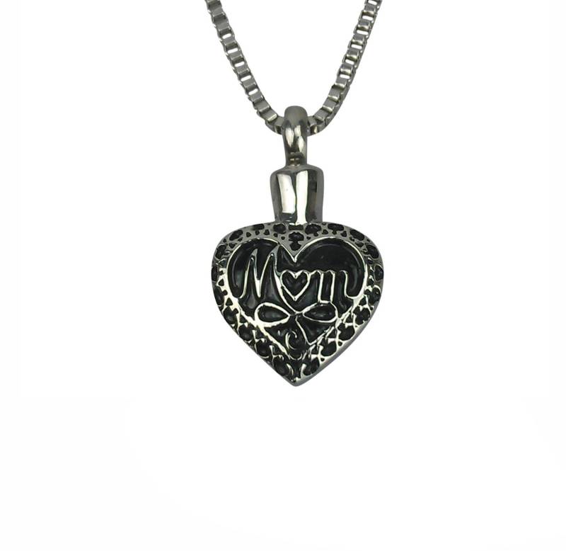 Mutter Herz Urne Anhänger - Gedenkasche Andenken Schmuck Personalisierte Gravur Mutter Herz Urne Anhänger - Gedenkasche Andenken Schmuck Personalisierte Gravur von LovetoTreasure