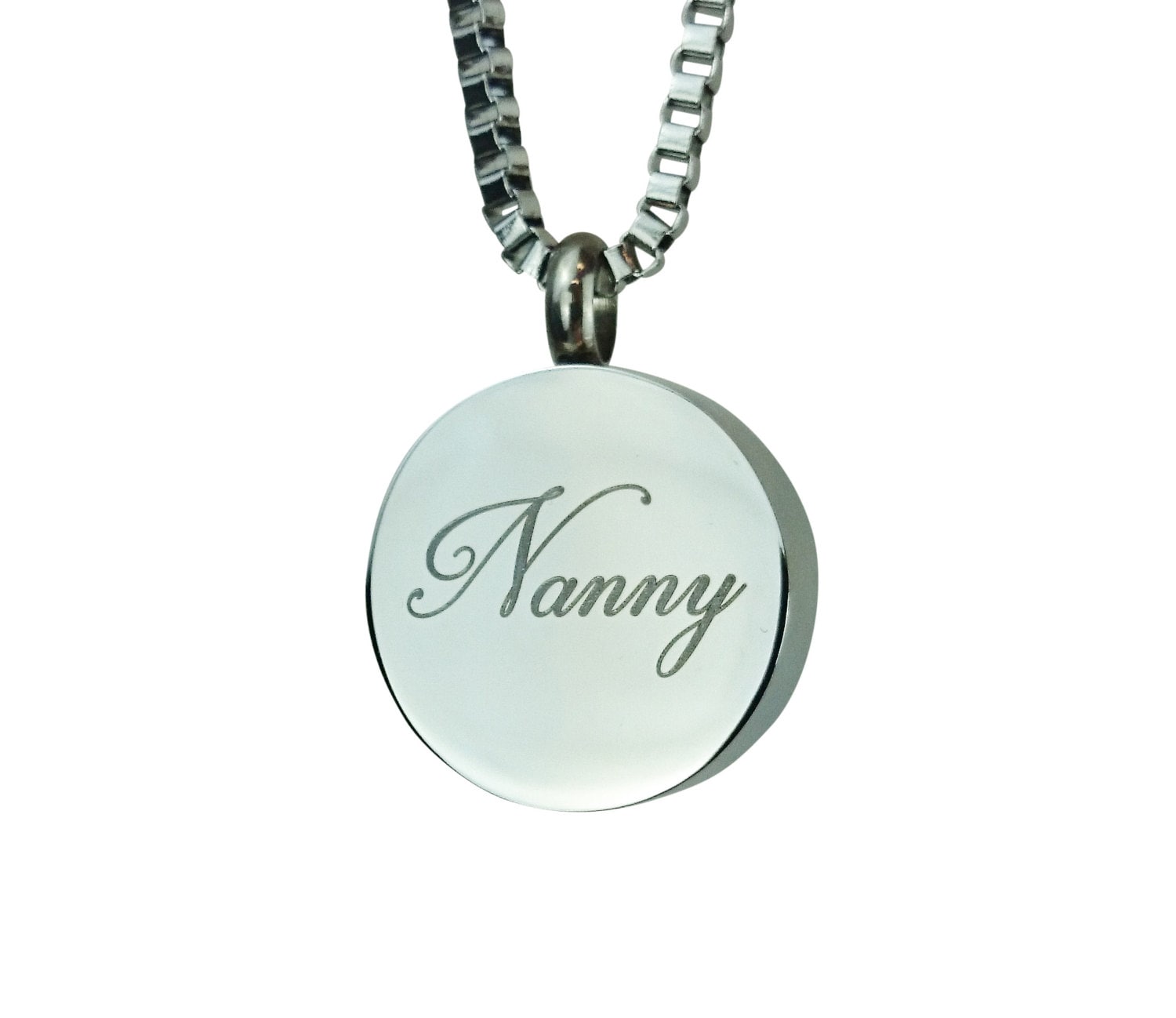 Nanny Urne Anhänger - Erinnerung Asche Einäscherung Andenken Personalisierte Gravur Nanny Urne Anhänger - Erinnerung Asche Einäscherung Andenken Personalisierte Gravur von LovetoTreasure