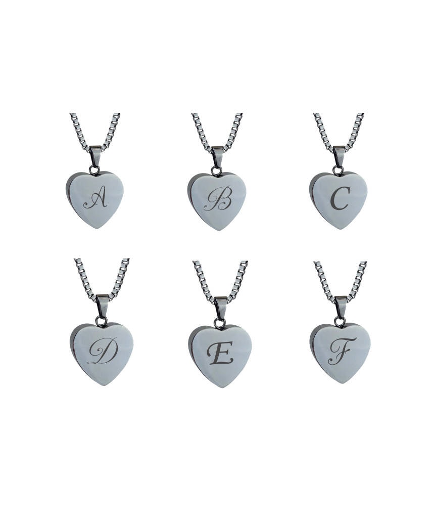 Personalisierter Buchstabe Herz Urne Anhänger Gedenk Asche Feuerbestattung Schmuck Gravur Personalisierter Buchstabe Herz Urne Anhänger Gedenk Asche Feuerbestattung Schmuck Gravur von LovetoTreasure