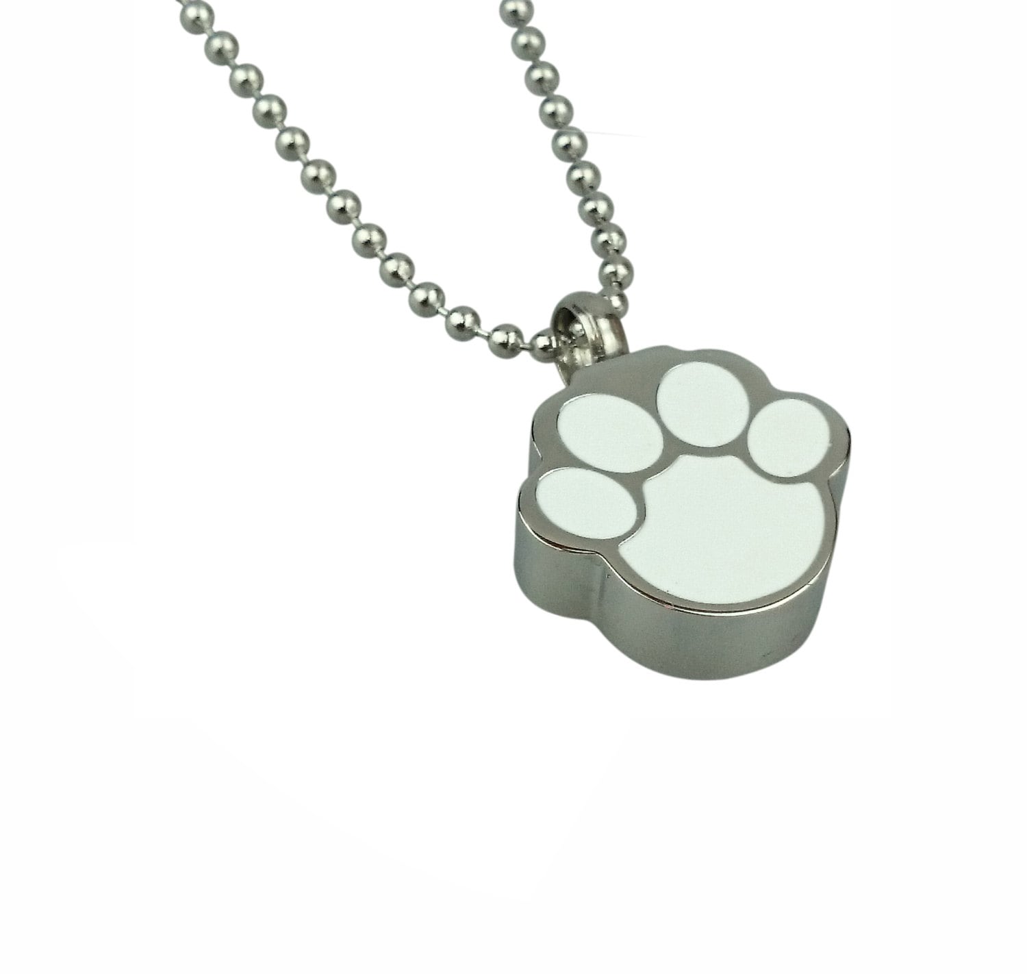 Pfoten-Urne-Anhänger-Gedenk-Asche-Andenken-Schmuck-Personalisierte Gravur Pfoten-Urne-Anhänger-Gedenk-Asche-Andenken-Schmuck-Personalisierte Gravur von LovetoTreasure