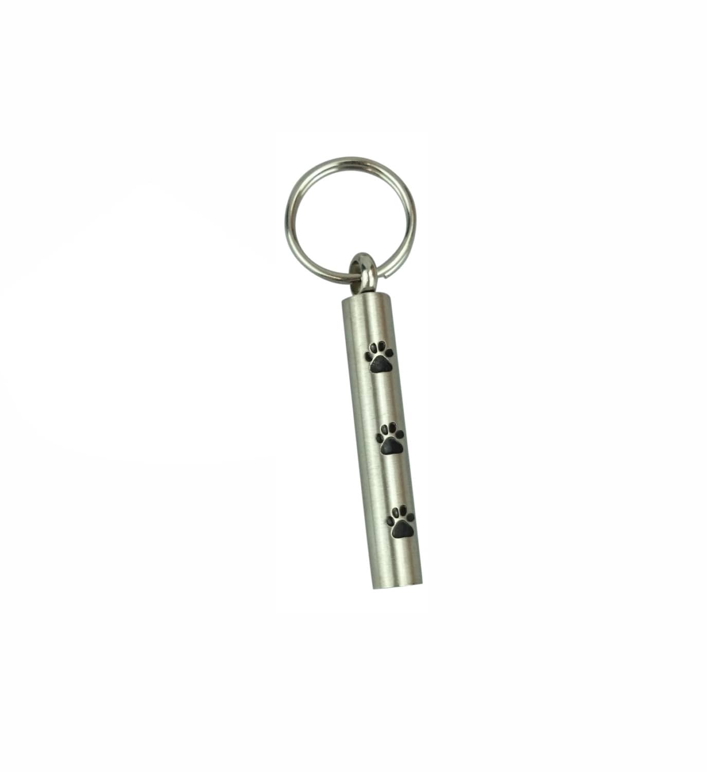 Pfoten-Zylinder-Urne Schlüsselbund - Gedenk-Asche-Andenken-Schmuck Personalisierte Gravierte Pfoten-Zylinder-Urne Schlüsselbund - Gedenk-Asche-Andenken-Schmuck Personalisierte Gravierte von LovetoTreasure
