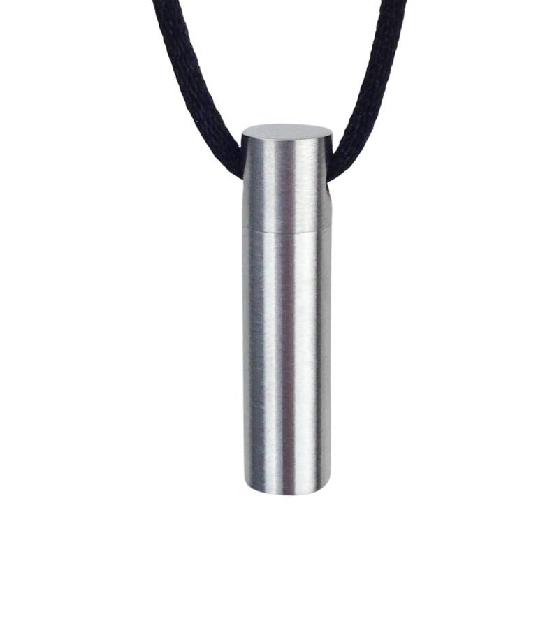 Schlichter Zylinder-Urne-Anhänger - Gedenkasche-Andenken-Schmuck Personalisierte Gravur Schlichter Zylinder-Urne-Anhänger - Gedenkasche-Andenken-Schmuck Personalisierte Gravur von LovetoTreasure