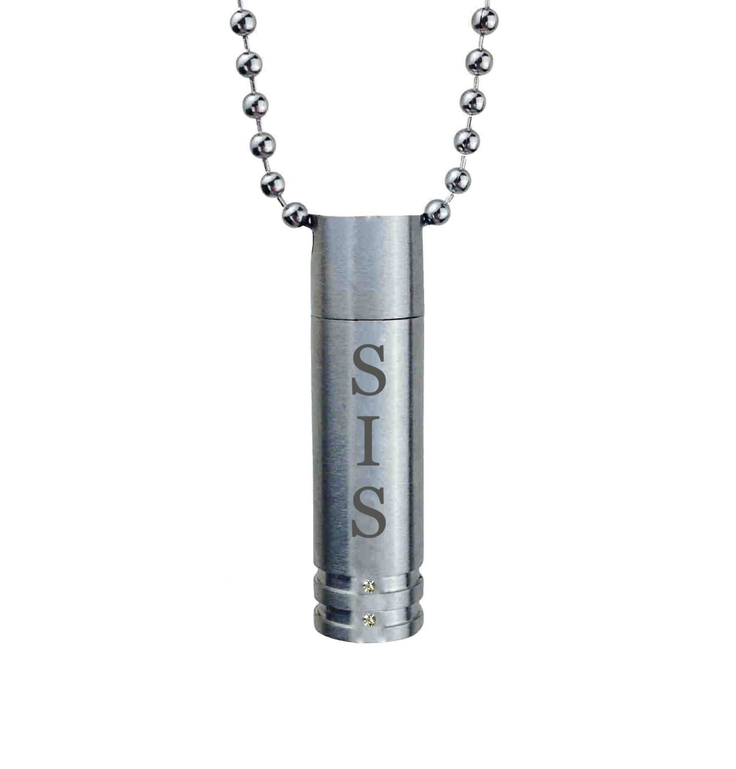 Schwester Zylinder Urne Anhänger - Gedenk Asche Andenken Schmuck Personalisierte Gravur Schwester Zylinder Urne Anhänger - Gedenk Asche Andenken Schmuck Personalisierte Gravur von LovetoTreasure