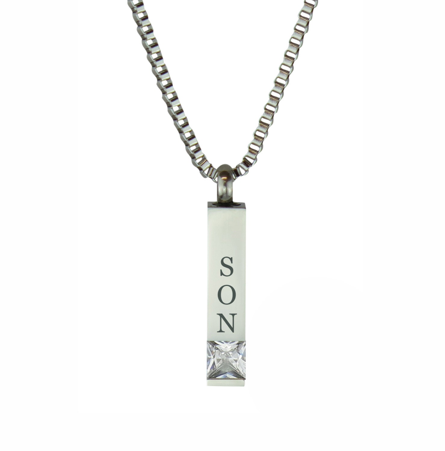 Son Quantum Kristall Urne Anhänger - Gedenkasche Andenken Schmuck Personalisierte Gravur Son Quantum Kristall Urne Anhänger - Gedenkasche Andenken Schmuck Personalisierte Gravur von LovetoTreasure