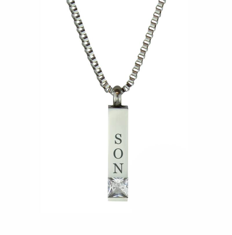 Son Quantum Kristall Urne Anhänger - Gedenkasche Andenken Schmuck Personalisierte Gravur Son Quantum Kristall Urne Anhänger - Gedenkasche Andenken Schmuck Personalisierte Gravur von LovetoTreasure