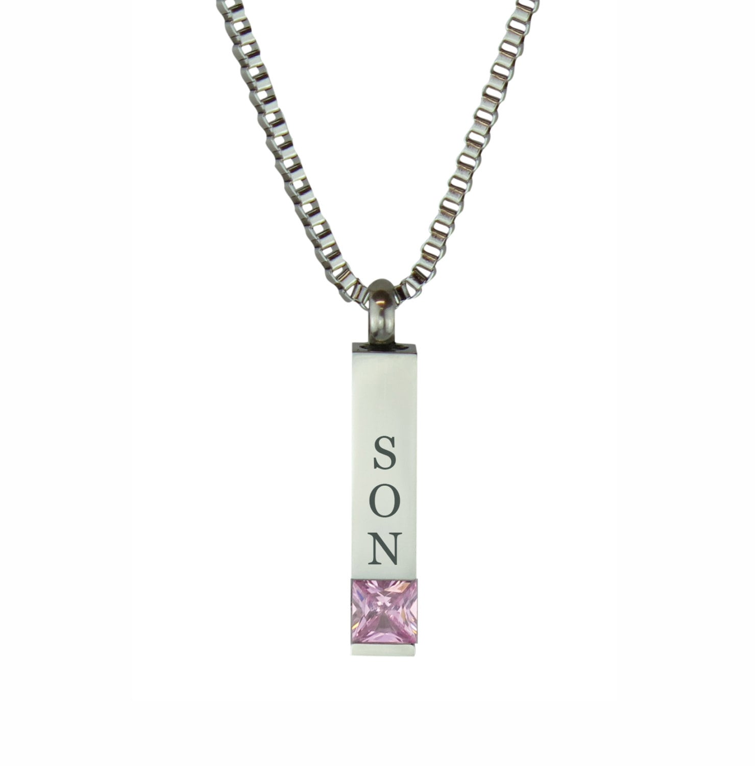 Son Quantum Pink Kristall Urne Anhänger - Gedenkasche Andenken Schmuck Personalisierte Gravur Son Quantum Pink Kristall Urne Anhänger - Gedenkasche Andenken Schmuck Personalisierte Gravur von LovetoTreasure