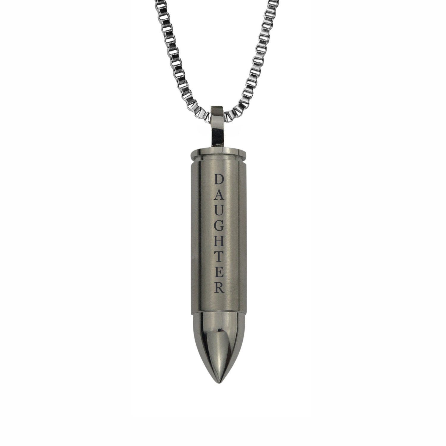 Tochter Kugel Urne Anhänger - Gedenkasche Andenken Schmuck Personalisierte Gravur Tochter Kugel Urne Anhänger - Gedenkasche Andenken Schmuck Personalisierte Gravur von LovetoTreasure
