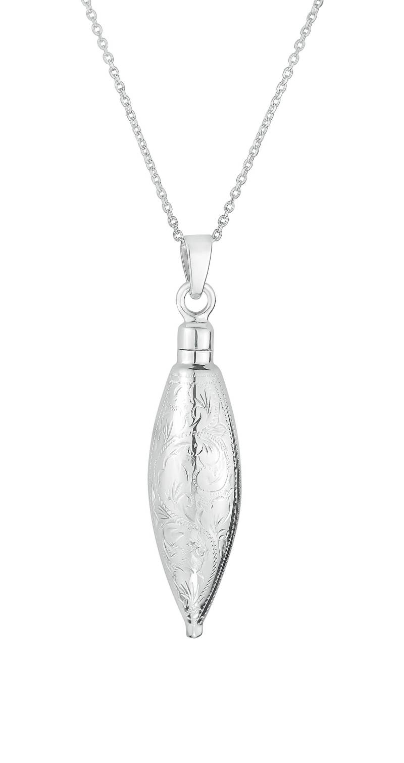 sterling Silber Lange Vintage Teardrop Feuerbestattung Asche Urne Anhänger Halskettememorial Andenken sterling Silber Lange Vintage Teardrop Feuerbestattung Asche Urne Anhänger Halskettememorial Andenken von LovetoTreasure