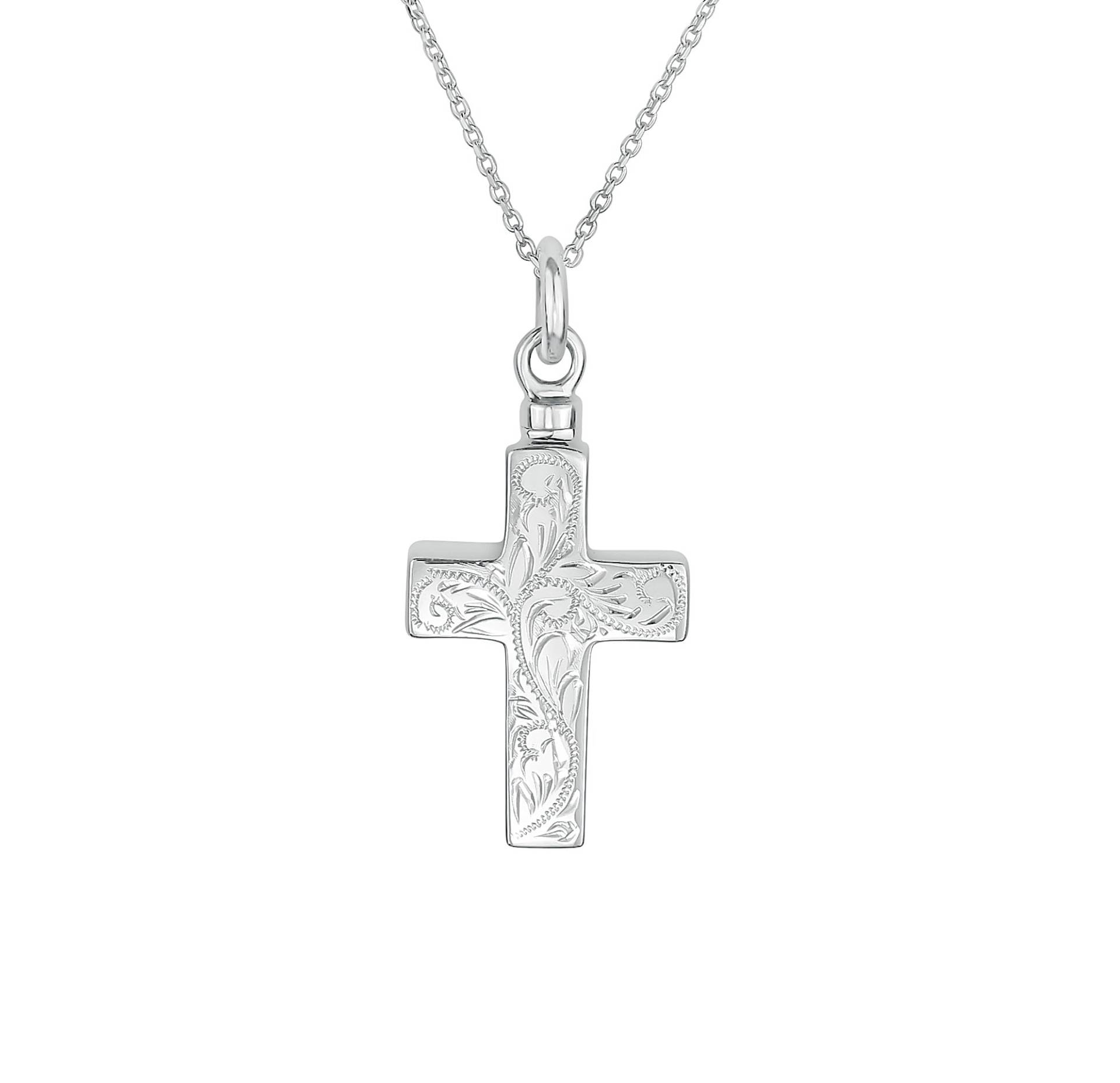 sterling Silber Urne Anhänger Halskette Andenken Vintage Kreuz Einäscherung Asche sterling Silber Urne Anhänger Halskette Andenken Vintage Kreuz Einäscherung Asche von LovetoTreasure