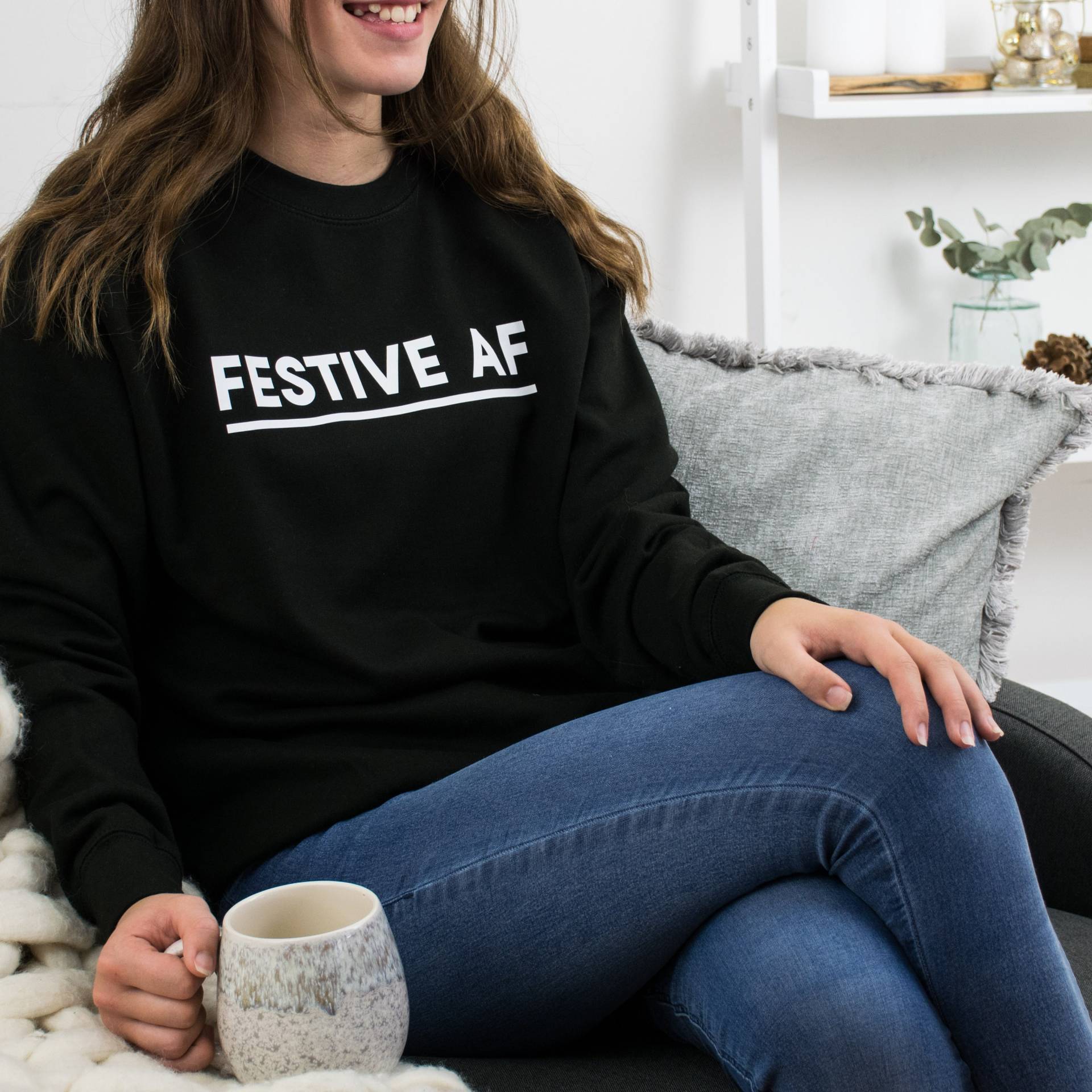 Festlicher Af Unisex Weihnachtspullover von LovetreeDesign