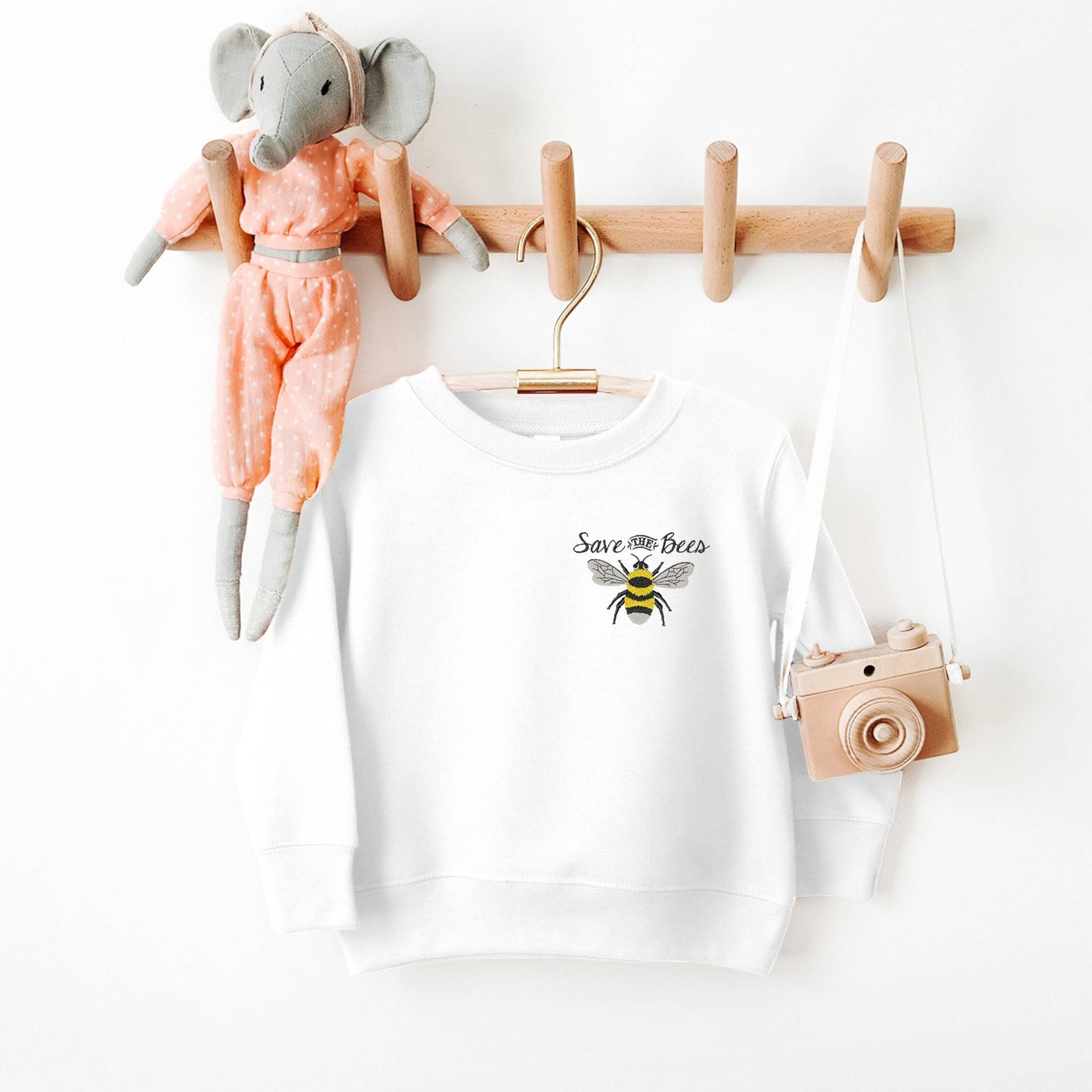 Bumble Bee Kinder Sweatshirt Mädchen Jungen Kleidung Bestickt Süße Geschenke von LoveulotsGifts