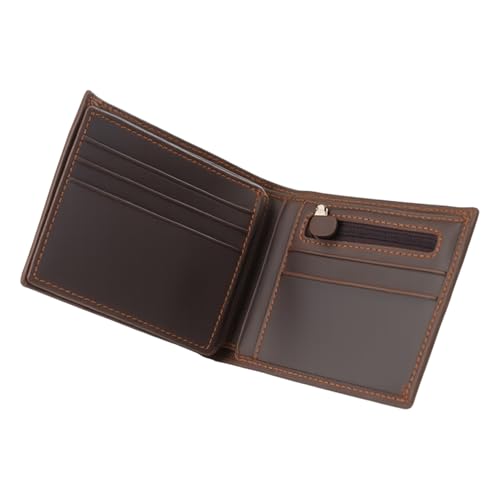 LovinPet Schlanke Ledergeldbörse für Herren, Geldbörse für Männer, Geschenke für Männer, Kartenhalter, Braun LovinPet Schlanke Ledergeldbörse für Herren, Geldbörse für Männer, Geschenke für Männer, Kartenhalter, Braun von LovinPet