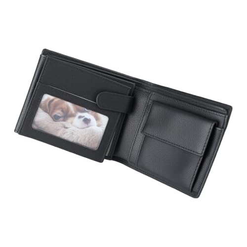 LovinPet Schlanke Ledergeldbörse für Herren, Geldbörse für Männer, Geschenke für Männer, Kartenhalter, Schwarz LovinPet Schlanke Ledergeldbörse für Herren, Geldbörse für Männer, Geschenke für Männer, Kartenhalter, Schwarz von LovinPet