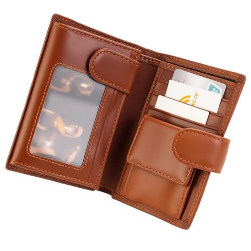 LovinPet Schlanke Ledergeldbörse für Herren, Geldbörse für Männer, Geschenke für Männer, Kartenhalter, kaffeebraun LovinPet Schlanke Ledergeldbörse für Herren, Geldbörse für Männer, Geschenke für Männer, Kartenhalter, kaffeebraun von LovinPet