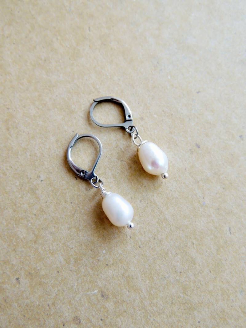 Ohrringe River Pearls | Edelstahl Ohrringe River Pearls | Edelstahl von LovingMamma