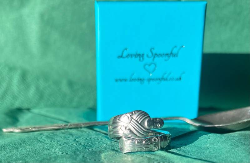 Spirallöffel Ring - Upcycled Apostles Aus Einem Alten Löffel von LovingSpoonfulJewels