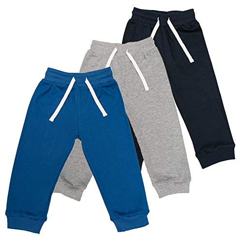 Lovjoy Baby Kleinkind Junge Hose Pumphose/lässige Hosen / 100% Baumwolle, Weich und Komfortabel (3, 2-3 Jahre) von Lovjoy