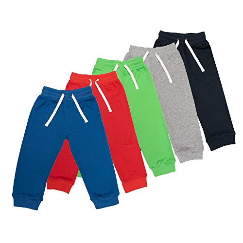 Lovjoy Baby Kleinkind Junge Hose Pumphose/lässige Hosen / 100% Baumwolle, Weich und Komfortabel (5, 12-18 Monate) von Lovjoy