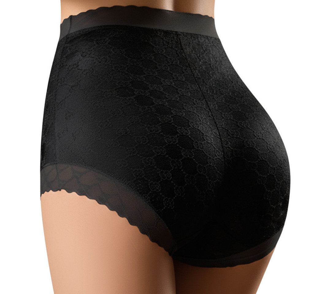 Lovolotti Taillenslip Damen High-Waist Panty – LEICHT Figurformende Unterhose mit Spitze Nahtlose Unterwäsche für Bauch, Taille & Hüfte von Lovolotti