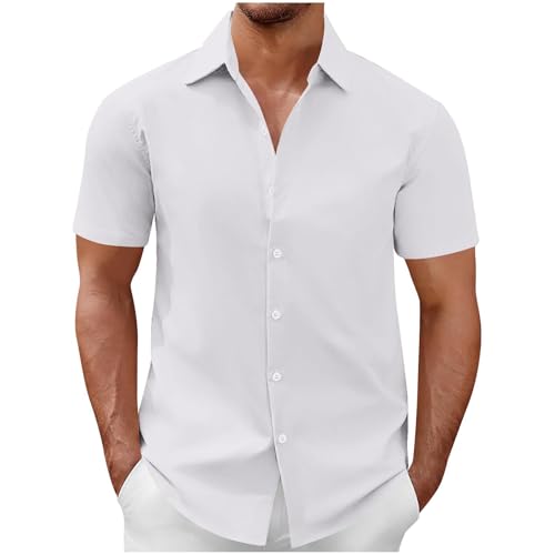 Lovraj Kurzarmhemd Herren Große Größen – Sommer Button Down Hemd – Kurzarm Bügelfrei Freizeithemd – Hawaii Hemd Männer Sommerhemd Lovraj Kurzarmhemd Herren Große Größen – Sommer Button Down Hemd – Kurzarm Bügelfrei Freizeithemd – Hawaii Hemd Männer Sommerhemd von Lovraj