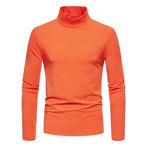 Rollkragenpullover Herren Langarm – Basic Einfarbig Rollkragenshirt – Stretch Rollkrage Langarmshirt Rollkragenpullover Herren Langarm – Basic Einfarbig Rollkragenshirt – Stretch Rollkrage Langarmshirt von Lovraj