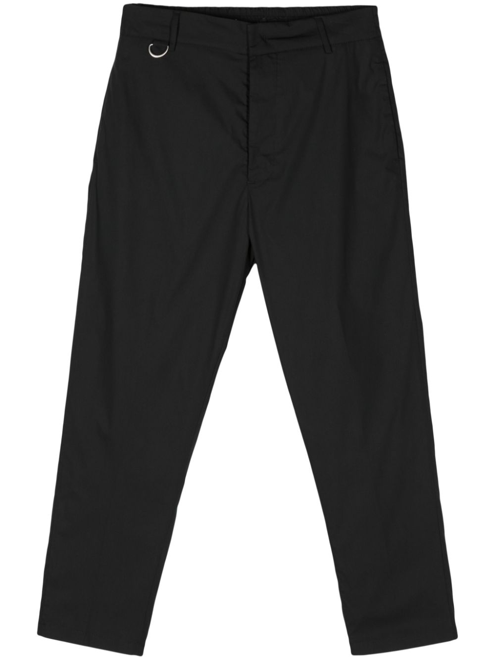 Low Brand Halbhohe Tapered-Hose - Schwarz von Low Brand