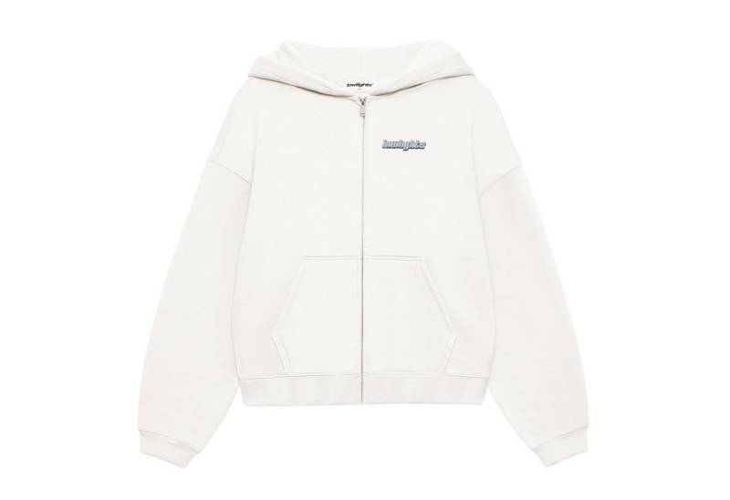 Low Lights Studios Kapuzensweatjacke Low Lights Studios Sanded Logo Full Zip von Low Lights Studios
