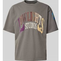 Low Lights Studios T-Shirt mit Label-Patch Modell 'SPARKLE' in Stein, Größe XS Low Lights Studios T-Shirt mit Label-Patch Modell 'SPARKLE' in Stein, Größe XS von Low Lights Studios