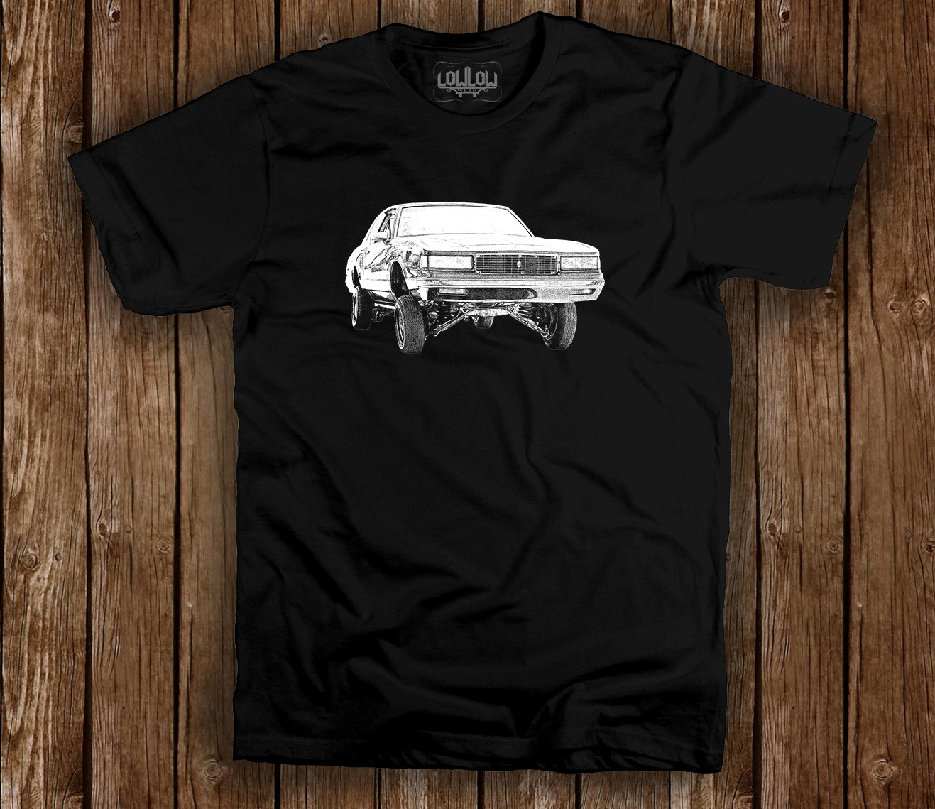 Jugend - Ls Monte Locked Up Lowrider T-Shirt Jugend - Ls Monte Locked Up Lowrider T-Shirt von LowLowWear