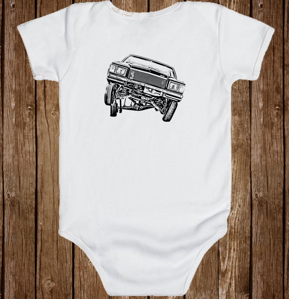 Lowrider 79 Monte Carlo Säugling Baby Einteiler Jungen Mädchen Unisex Shirt Bodysuit Body von LowLowWear