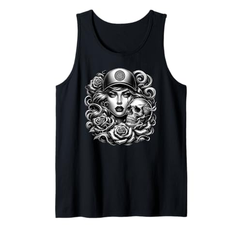 Chicano Mexikanische Straßenkultur Lowrider Schöne Frauen Tank Top Chicano Mexikanische Straßenkultur Lowrider Schöne Frauen Tank Top von LowRider Legends