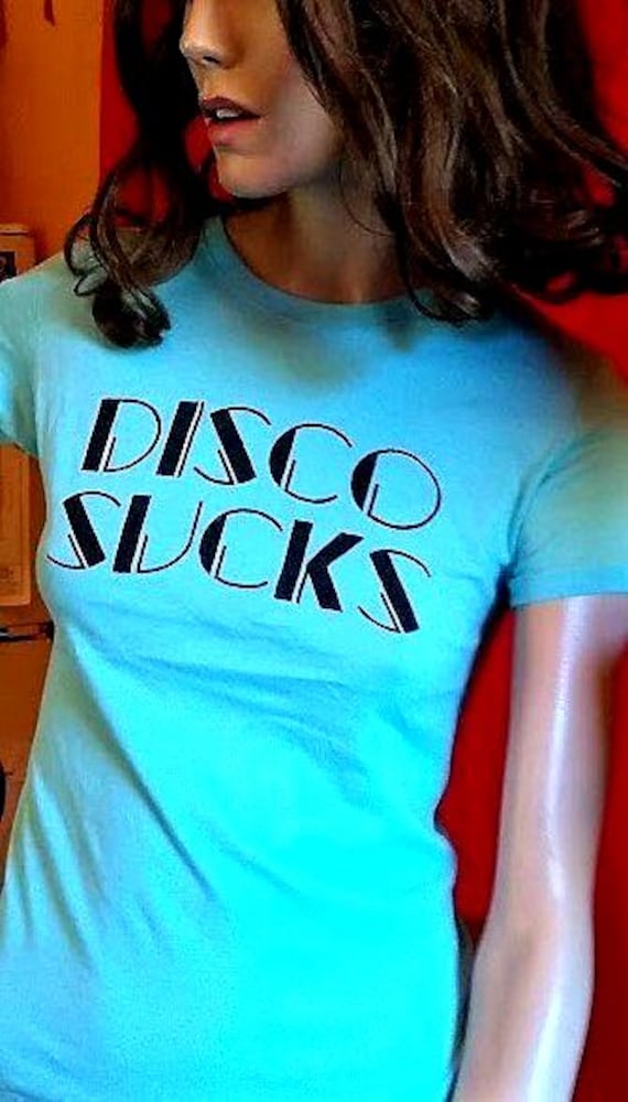 Retro 70Er Jahre "Disco Sucks" T-Shirts Männer Oder Frauen." von LowSparkVintage