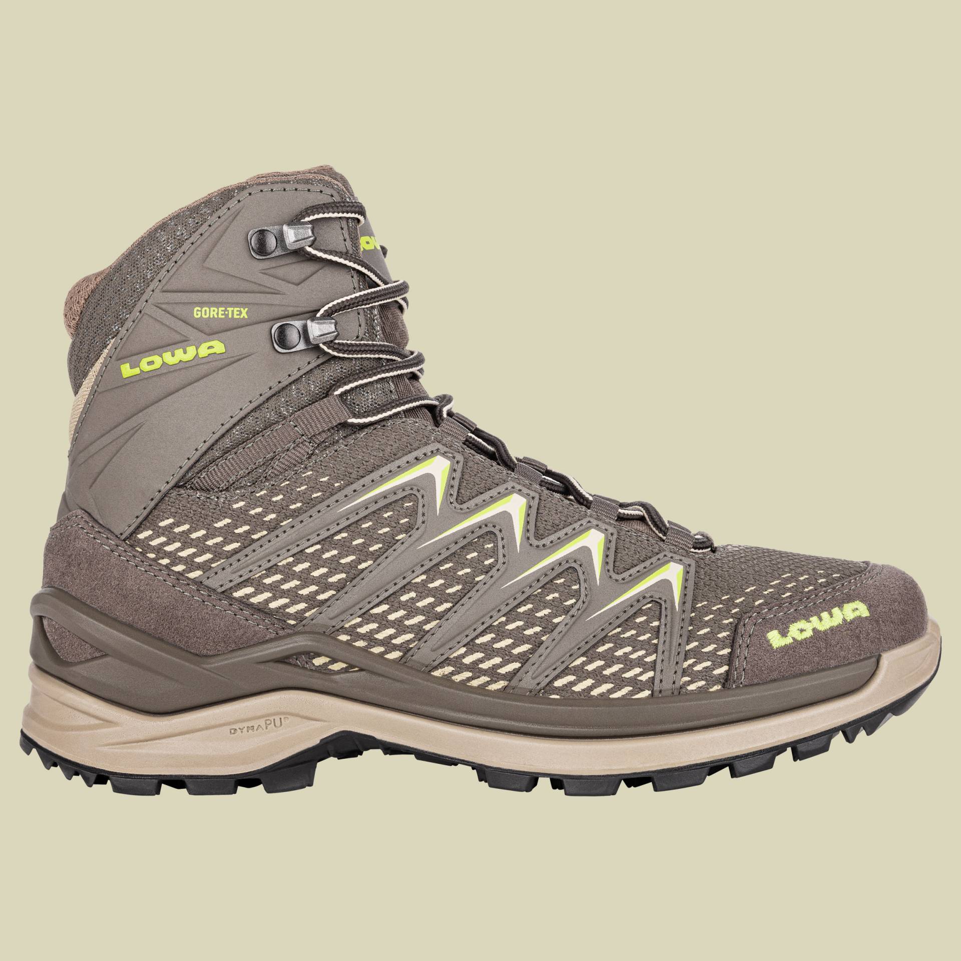 Innox Pro GTX Mid Women UK 6 grauII - Farbe stein/grün Innox Pro GTX Mid Women UK 6 grauII - Farbe stein/grün von Lowa