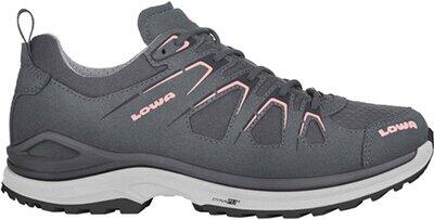 LOWA Damen Leichtwanderschuhe Innox Evo GTX Lo Ws ASPHALT/LACHS - Gr. - 37 von Lowa