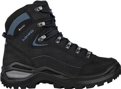 LOWA Damen Multifunktionsstiefel RENEGADE EVO GTX MID WS SCHWARZ/BLAU - Gr. - 41.5 von Lowa